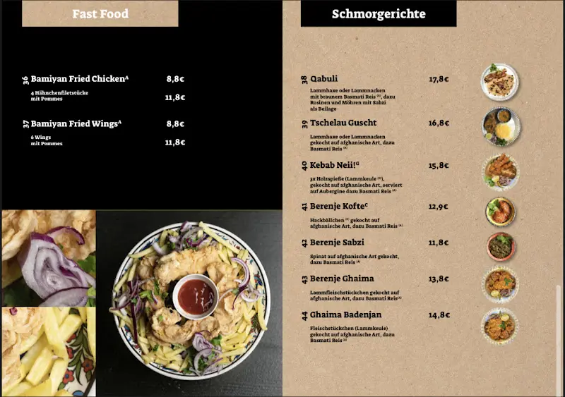Menu_Restaurant Bamiyan_Hamburg_immagine_3