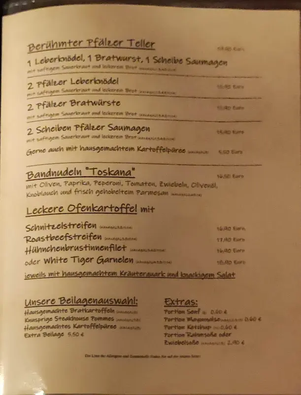Menu_Restaurant Kunigunde_Weinstraße_immagine_4