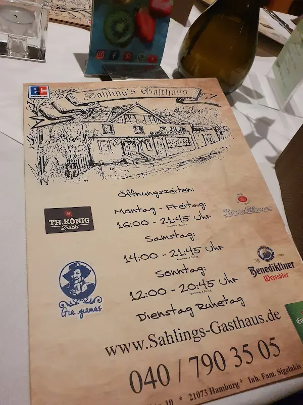 Menu_Sahlings Gasthaus_Hamburg_image_1
