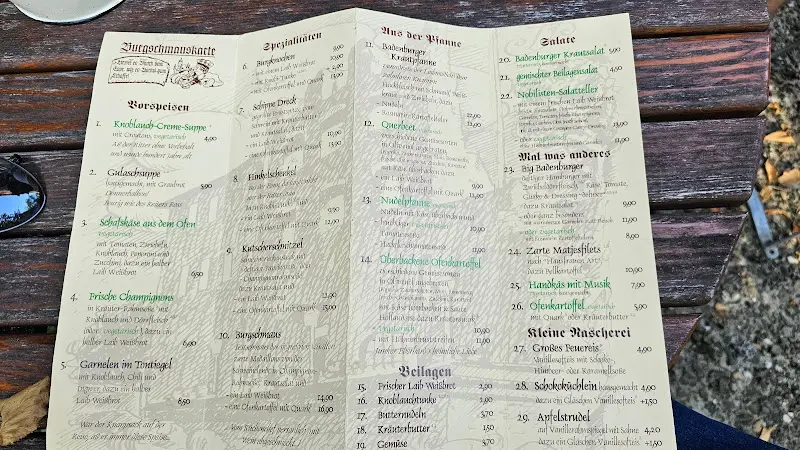 Menu_Gaststätte Badenburg Ritterkeller_Gießen_image_2