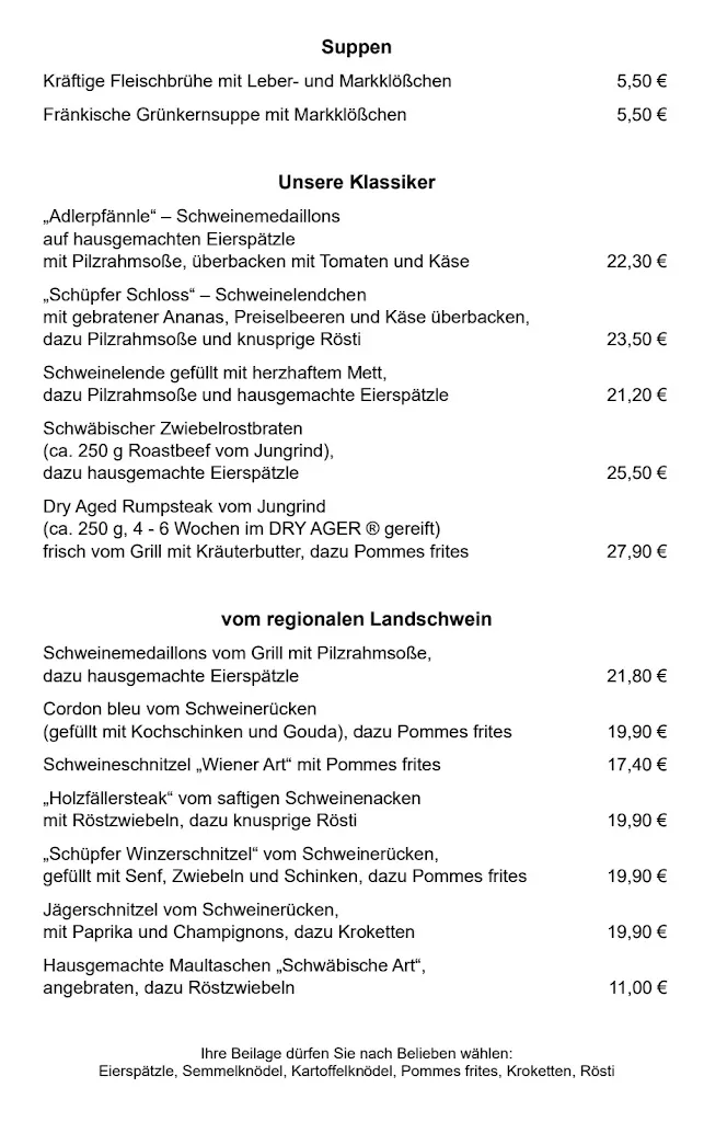 Menu_Gasthaus zum Adler_Boxberg_immagine_2