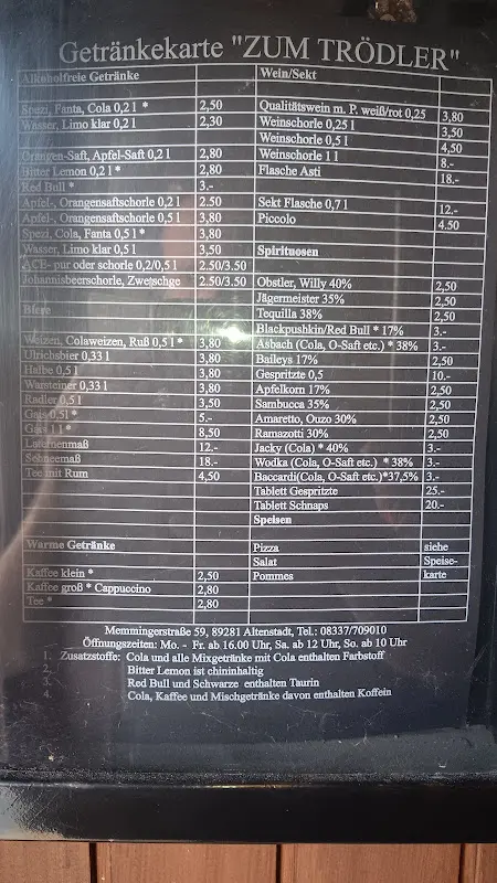 Gaststätte Trödler ristorante a Altenstadt