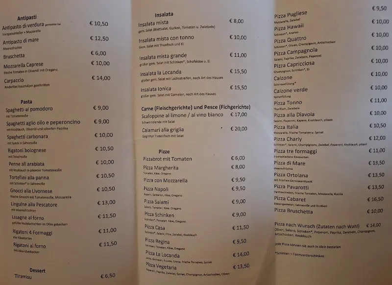 Menu_Restaurant La Locanda_Altenstadt_immagine_2