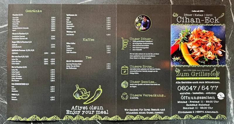 Menu_Cihan-Eck Döner #Kebab Bistrorante_Altenstadt_image_2