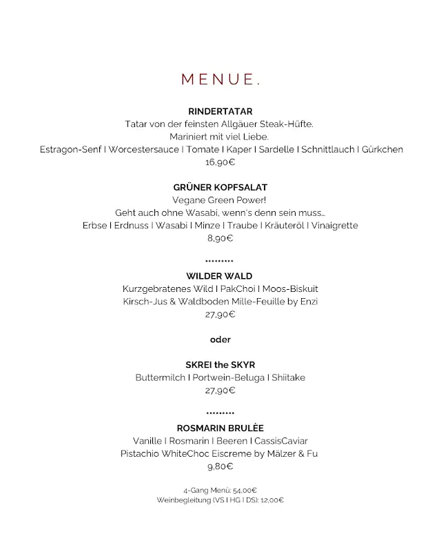 Menu_Ochsenblut Eventlocation_Schongau_immagine_2