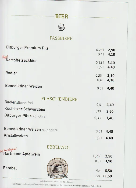 Menu_Restaurant Kartoffelsack_Alsfeld_image_1