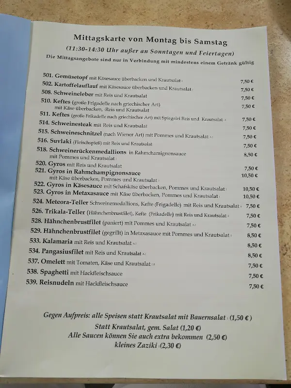 Menü_Akropolis Griechisches Restaurant_Alsfeld_Bild_4