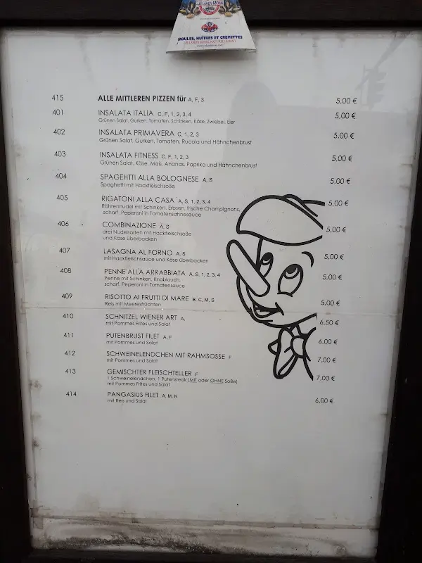 Menu_Ristorante Pizzeria Pinocchio_Alsfeld_immagine_2
