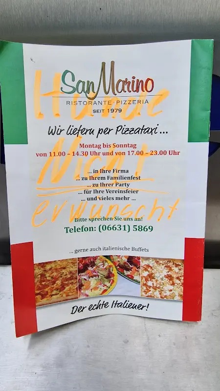 Menu_Ristorante Pizzeria San Marino_Alsfeld_image_1