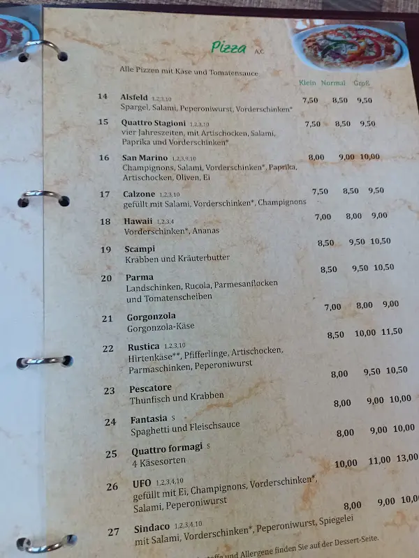 Menu_Ristorante Pizzeria San Marino_Alsfeld_image_4