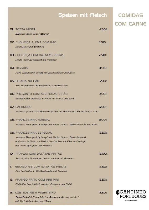 Menu_Cantinho Português_Babenhausen_immagine_2