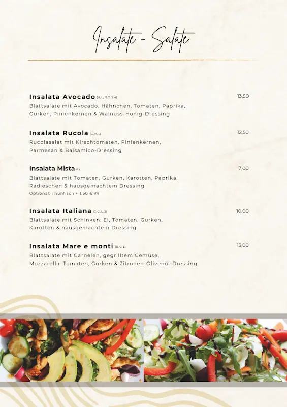 Menu_La Racchetta Da Angelo_Kirchhain_image_2