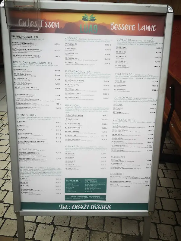 Menu_LÚA9 - Vietnamesisches Restaurant in Marburg_Marburg_immagine_4
