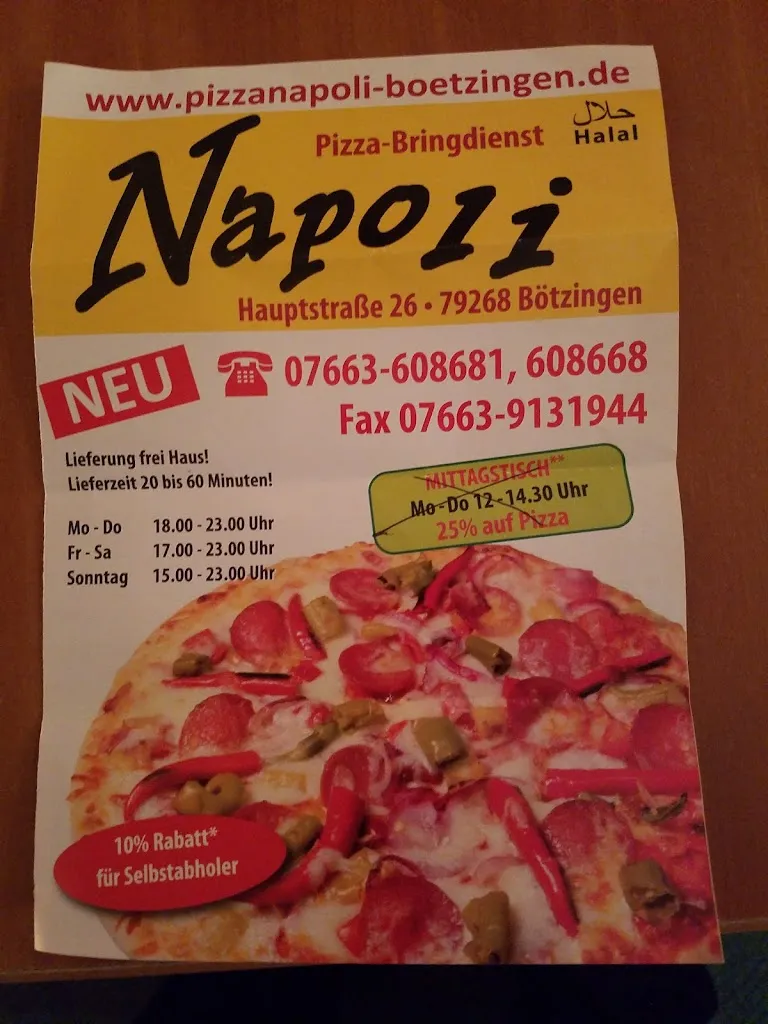 Menu_Pizzeria Napoli Bötzingen_Bötzingen_image_4