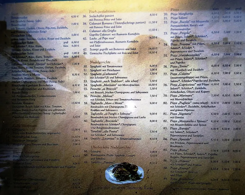 Menu_Ristorante Pizzeria La Pergola_Kirchhain_immagine_4