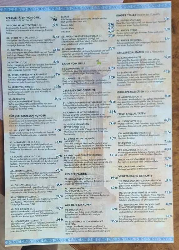 Menu_Restaurant Der Grieche_(Ohm)_image_1