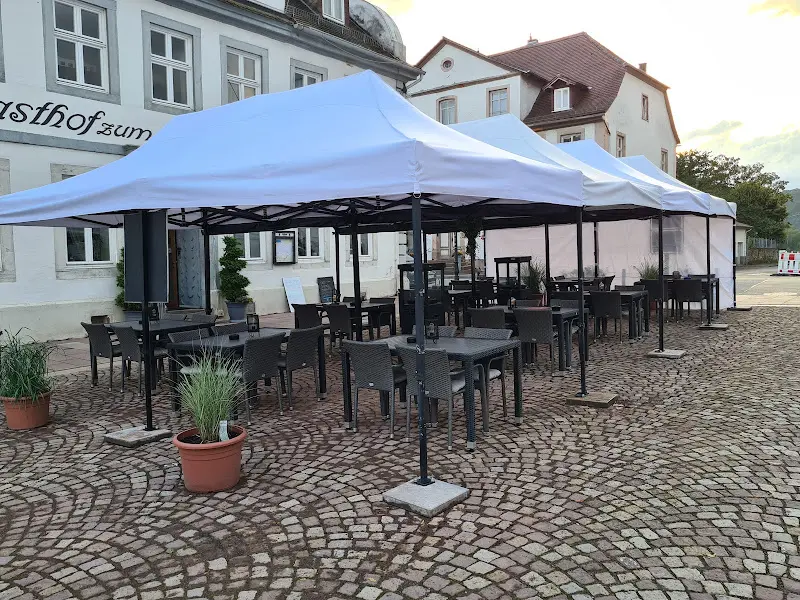 Hotel Restaurant Zum Landgraf Carl dem Schnitzelkönig in Hessen ristorante a Karlshafen