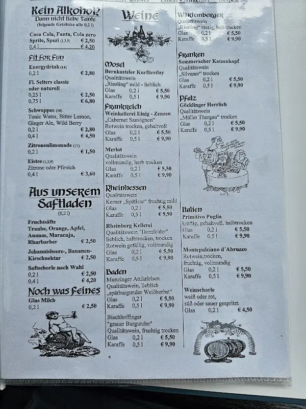 Menu_Restaurant Kaiser-Wilhelm_Karlshafen_immagine_3