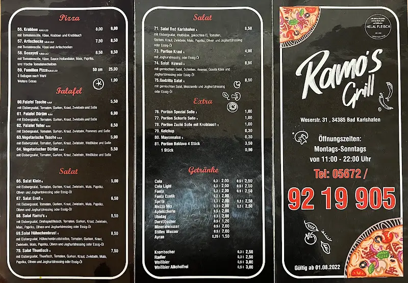 Menu_Ramo's Grill_Karlshafen_image_1