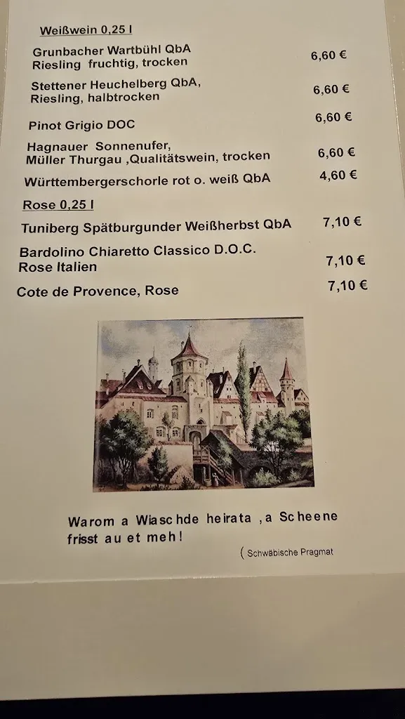 Pflugkeller Biberach ristorante a Riß