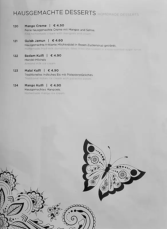 Menu_Pearl Garden - Original Indian Taste_Camberg_immagine_1