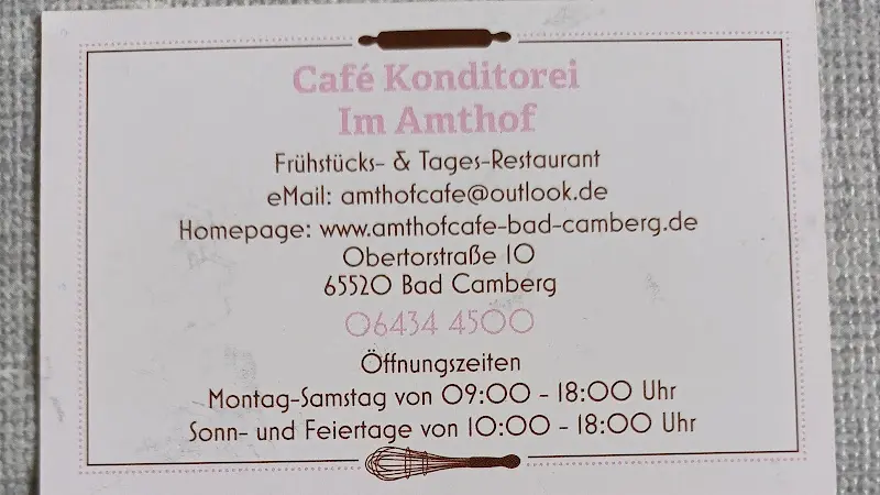 Menu_Café In Amthof_Camberg_image_1