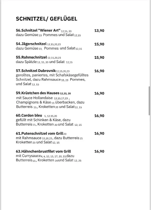 Menu_Restaurant Zum Grünen Baum_König_immagine_2