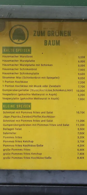 Menu_Gasthaus Zum grünen Baum_König_image_1
