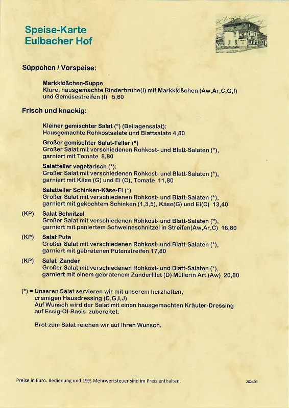 Menu_Eulbacher Hof_König_immagine_1