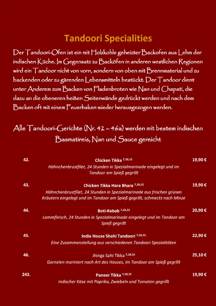 India Restaurant Biberach_Riß_menu_image_1