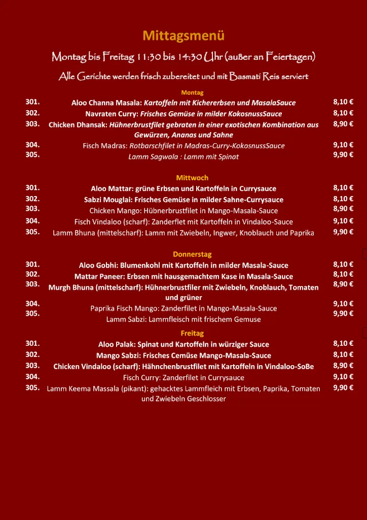 Menu_India Restaurant Biberach_Riß_image_2