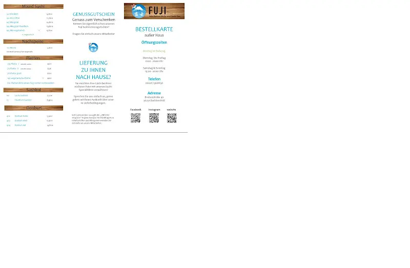 Menu_Fuji - Asia Fusion Küche und Sushi Bar_Hersfeld_immagine_3