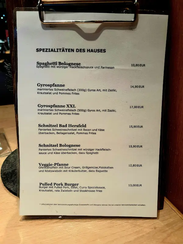 Menu_ROSI'S Bad Hersfeld_Hersfeld_immagine_4