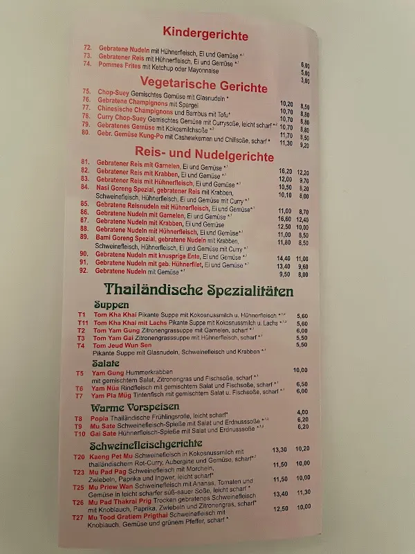 Menu_China-Thai Restaurant Panda_Hersfeld_image_1