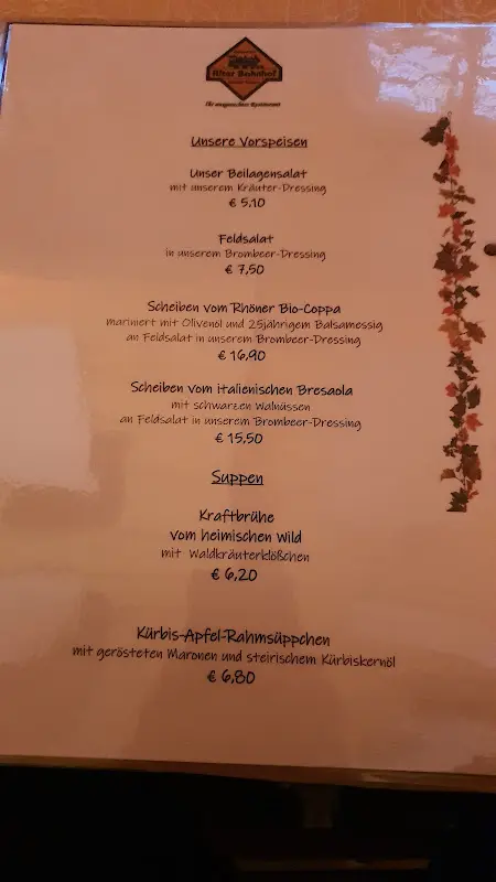 Menu_Restaurant Alter Bahnhof Bad Orb_Orb_immagine_3