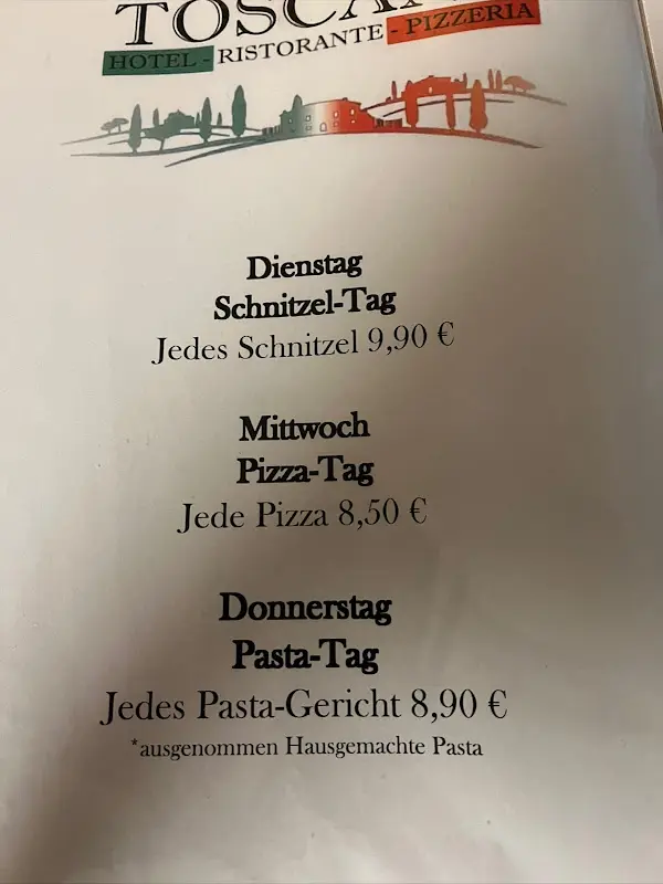 Menu_Hotel Restaurant Pizzeria Toscana Bad Orb_Orb_image_1
