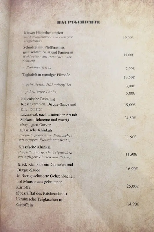 Menu_Fajta Restaurant_Salzschlirf_image_1