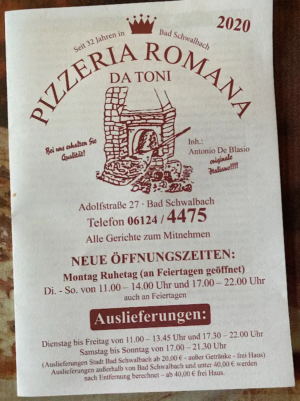 Menu_Pizzeria Romana_Schwalbach_image_1