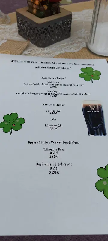 Menu_Café & Bistro Sonnenschein_Soden-Salmünster_immagine_1