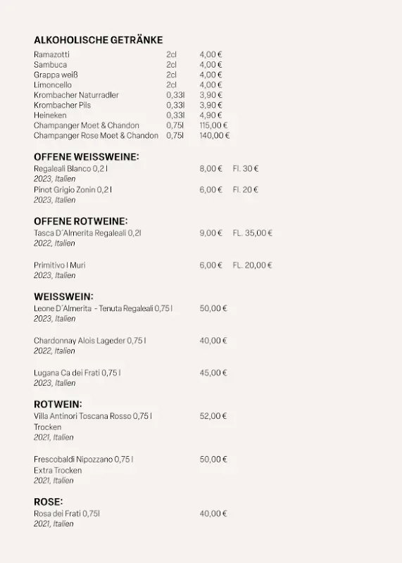 Menu_Pino´s Restaurant_Bebra_image_1