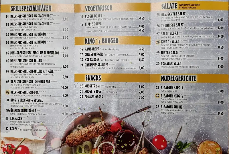 Menu_King's Palace_Bebra_immagine_1