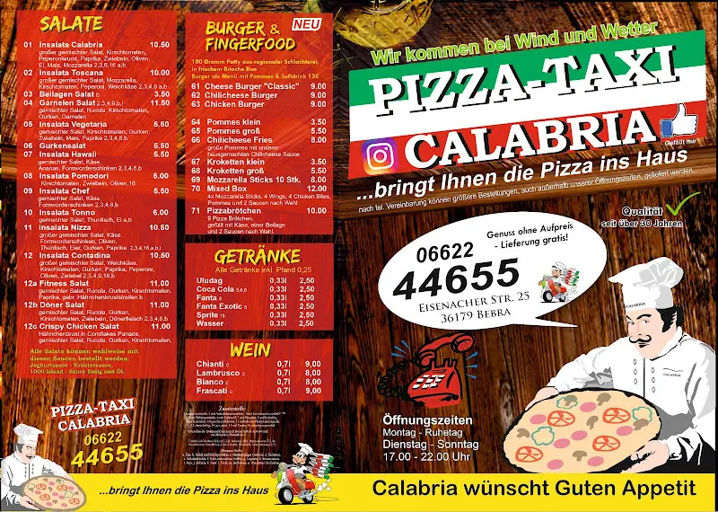 Menu_Pizza-Taxi Calabria_Bebra_image_2
