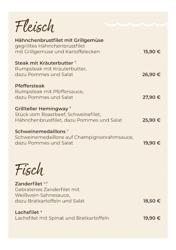 Menu_Hemingway Restaurant & Cocktailbar_Wildungen_image_3