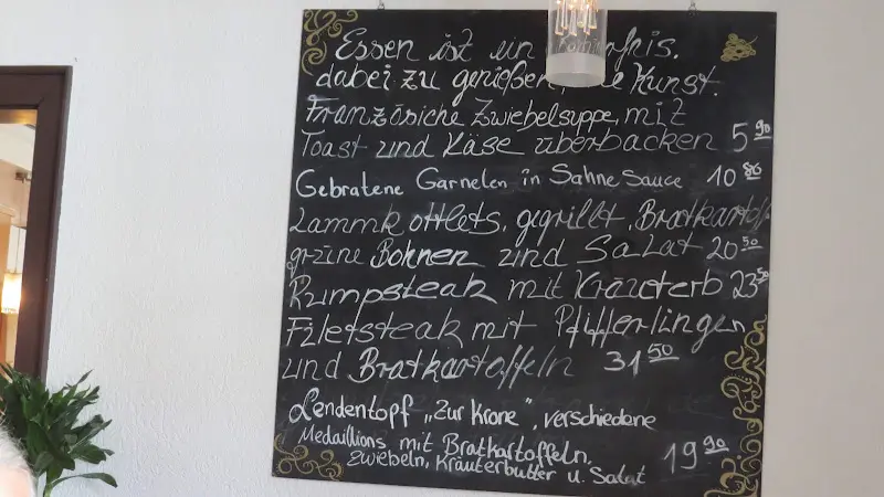 Menu_Gaststätte Zur Krone_Vilbel_immagine_2