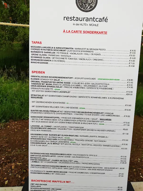 Menu_restaurantcafé in der ALTEn MÜHLE_Vilbel_image_1