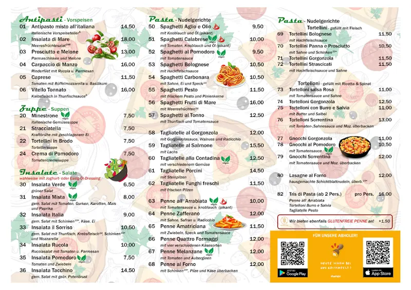 Menu_Pizzeria Il Sorriso_Vilbel_image_1