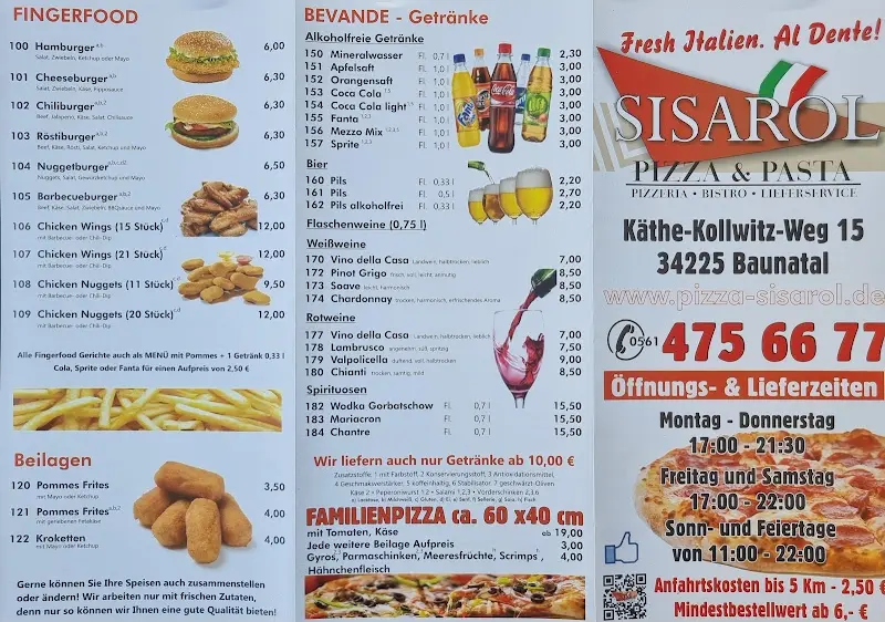 Menu_SISAROL - Pizza & Pasta_Baunatal_immagine_4