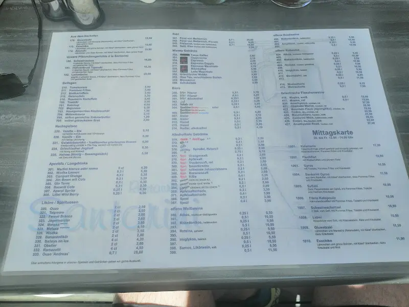 Menu_Restaurant Santorini_Baunatal_image_1