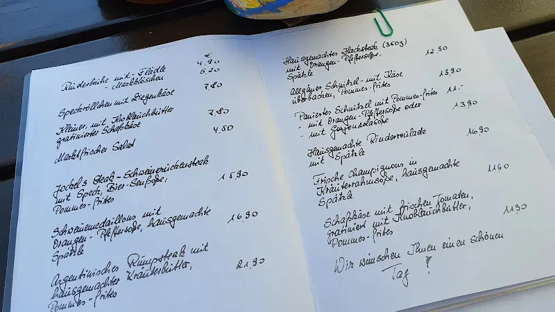 Menu_Landgasthof Raubacher-Höhe - Gaststätte, Terrasse_Oberzent_image_1