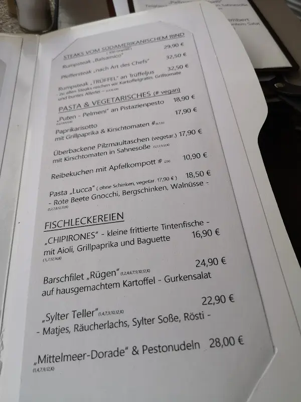 Menu_Michel's Restaurant im Gasthaus 